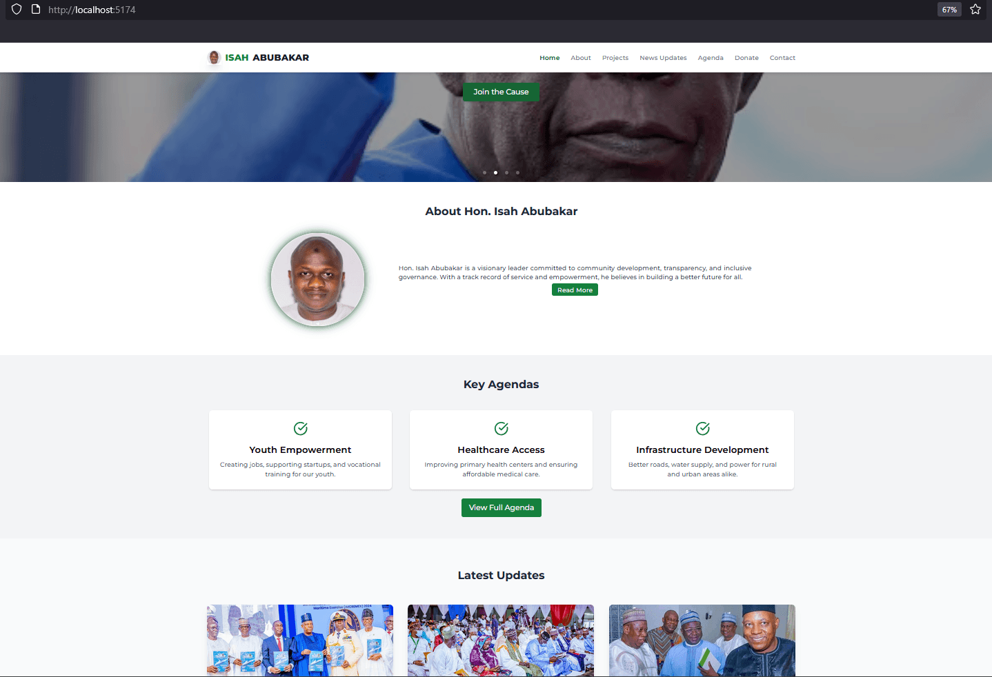 Isah Abubakar Official Political Website