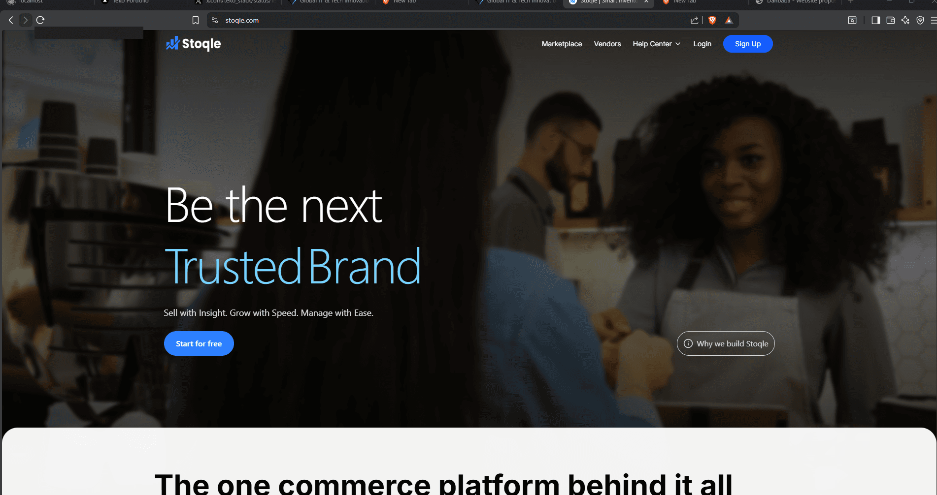 Stoqle Official Website